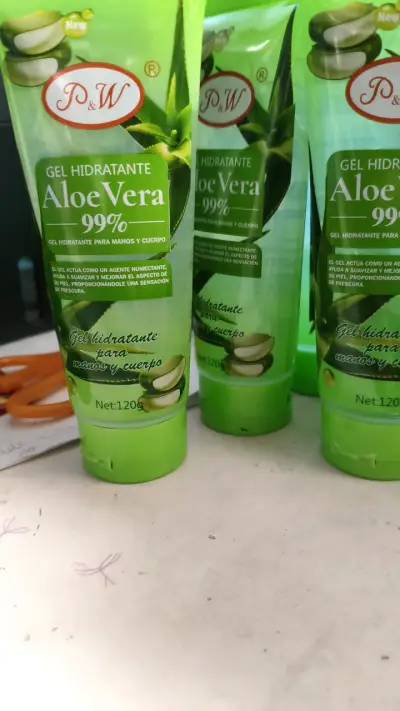 Gel Hidratante Aloe Vera 99% P&W 120g - miniatura 2