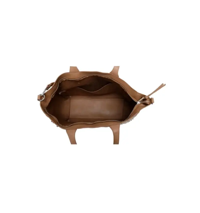 Cartera Pollini Beige con Tachuelas - 2