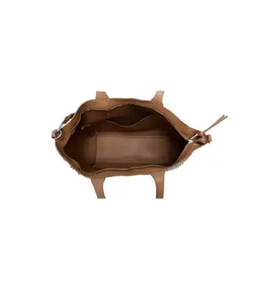Cartera Pollini Beige con Tachuelas - miniatura 2