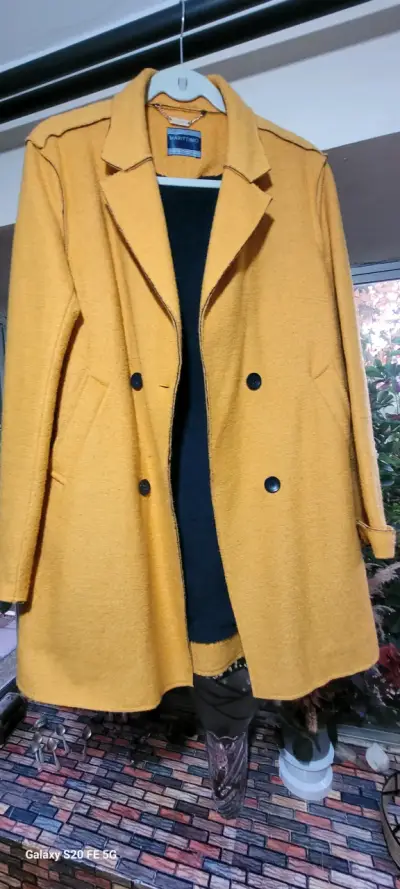 Abrigo amarillo Marittimo para mujer - miniatura 2