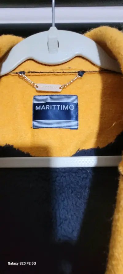 Abrigo amarillo Marittimo para mujer - miniatura 3