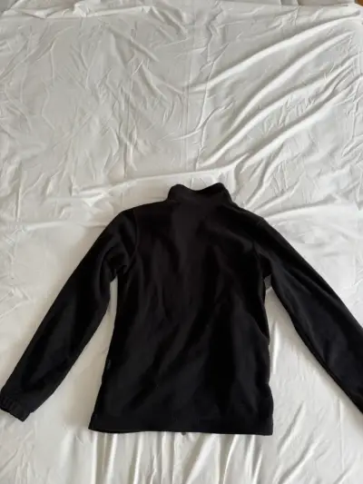 Polerón polar negra con cierre mujer-talla s - miniatura 2