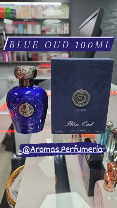 Perfume Blue Oud 100ml Lattafa - miniatura 1