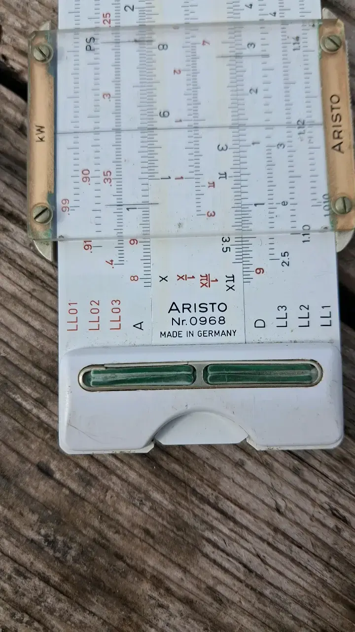 Regla de Cálculo Aristo Studio Vintage - 2