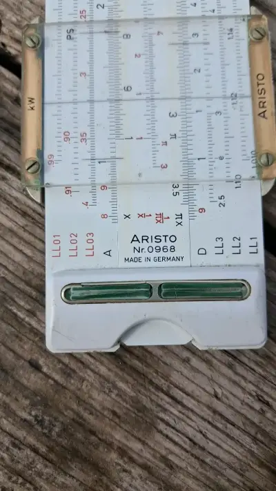 Regla de Cálculo Aristo Studio Vintage - miniatura 2