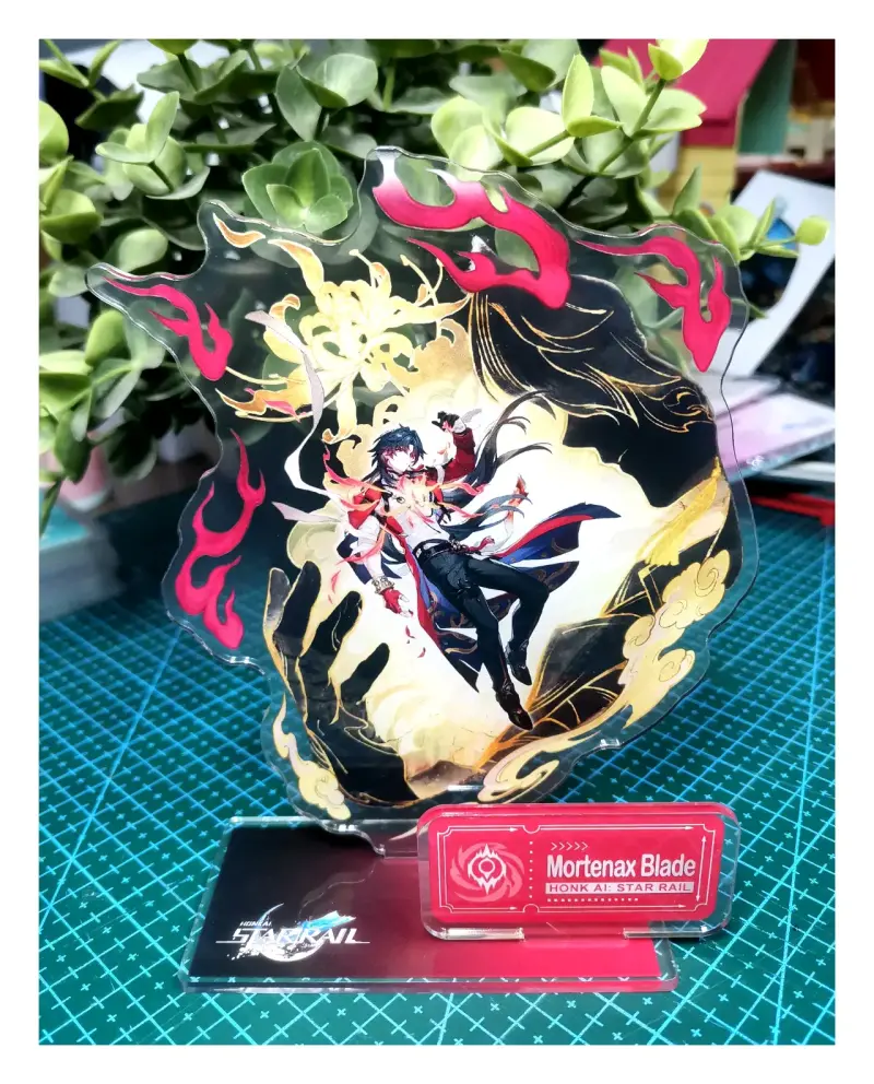 Figura Acrílica Mortenax Blade Honkai Star Rail