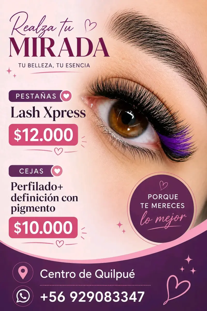 Pestañas Lash Xpress en Quilpué