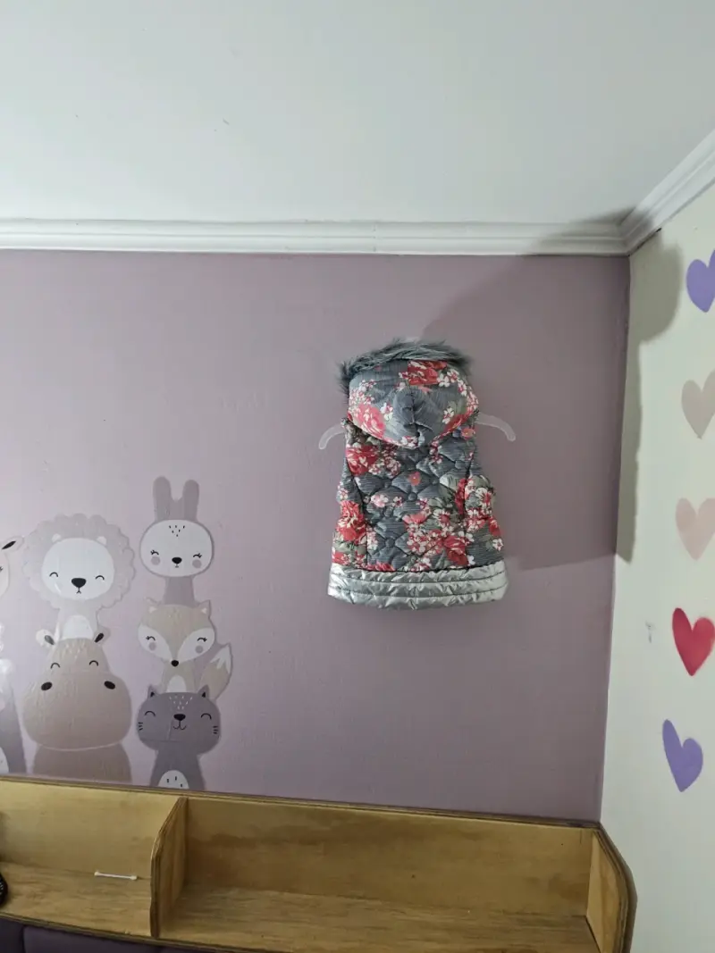 Chaleco Infantil Acolchado con Capucha de Pelo - 2