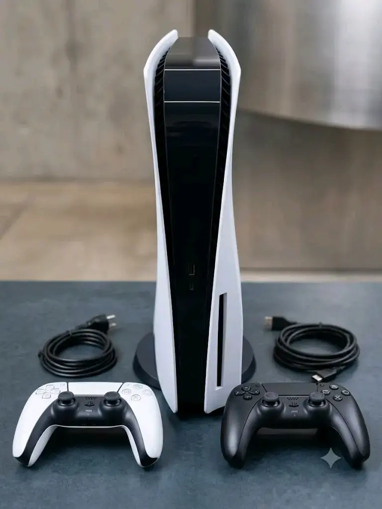 Consola PlayStation 5 con dos controles - 1