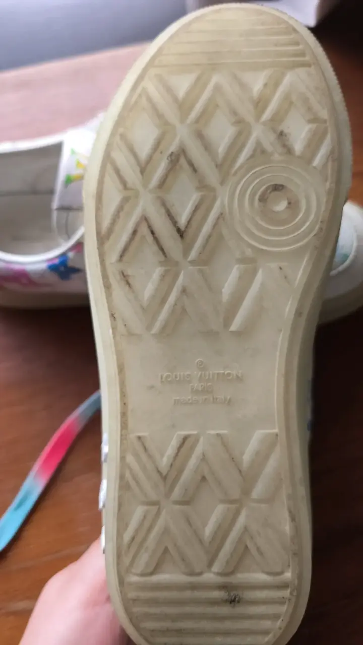Zapatillas Louis Vuitton multicolor usadas - 5