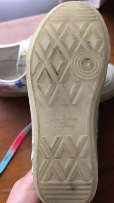 Zapatillas Louis Vuitton multicolor usadas - miniatura 5