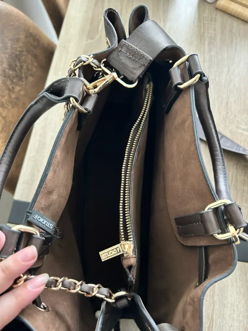 Bolso marrón Studio F - 3