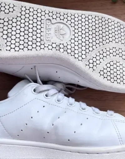 Zapatillas blancas Adidas Stan Smith - miniatura 5