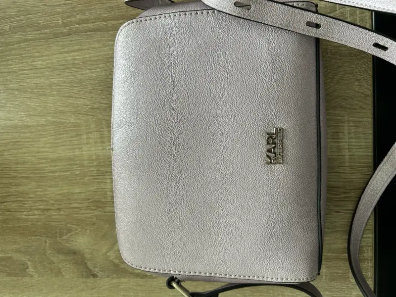 Cartera cruzada Karl Lagerfeld lila - 3