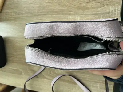 Cartera cruzada Karl Lagerfeld lila - miniatura 4