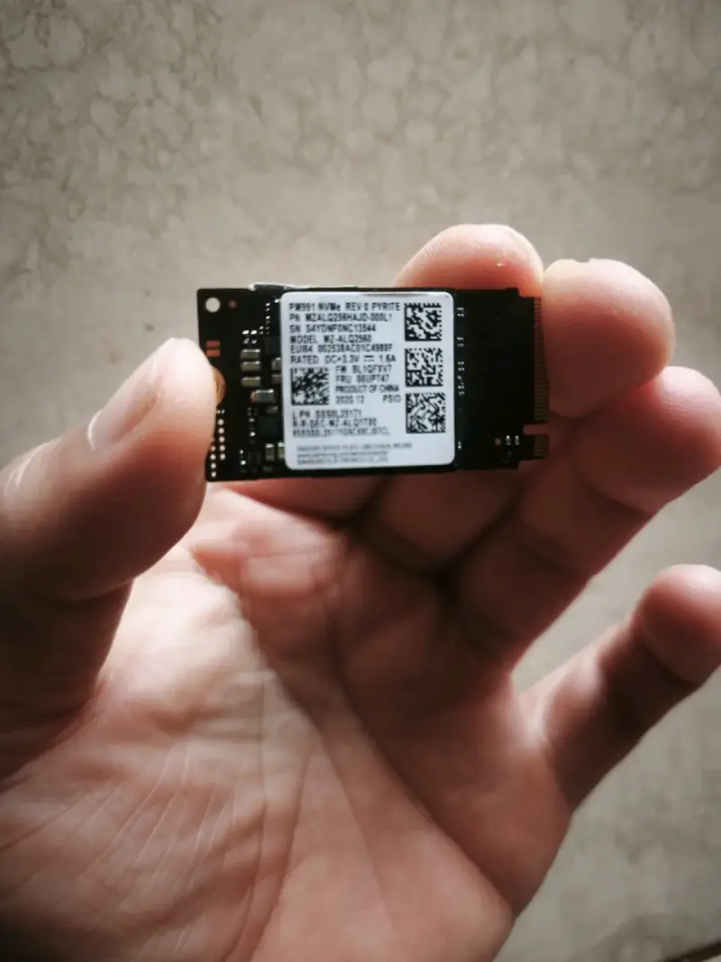 SSD M.2 NVMe 256GB Samsung - 1