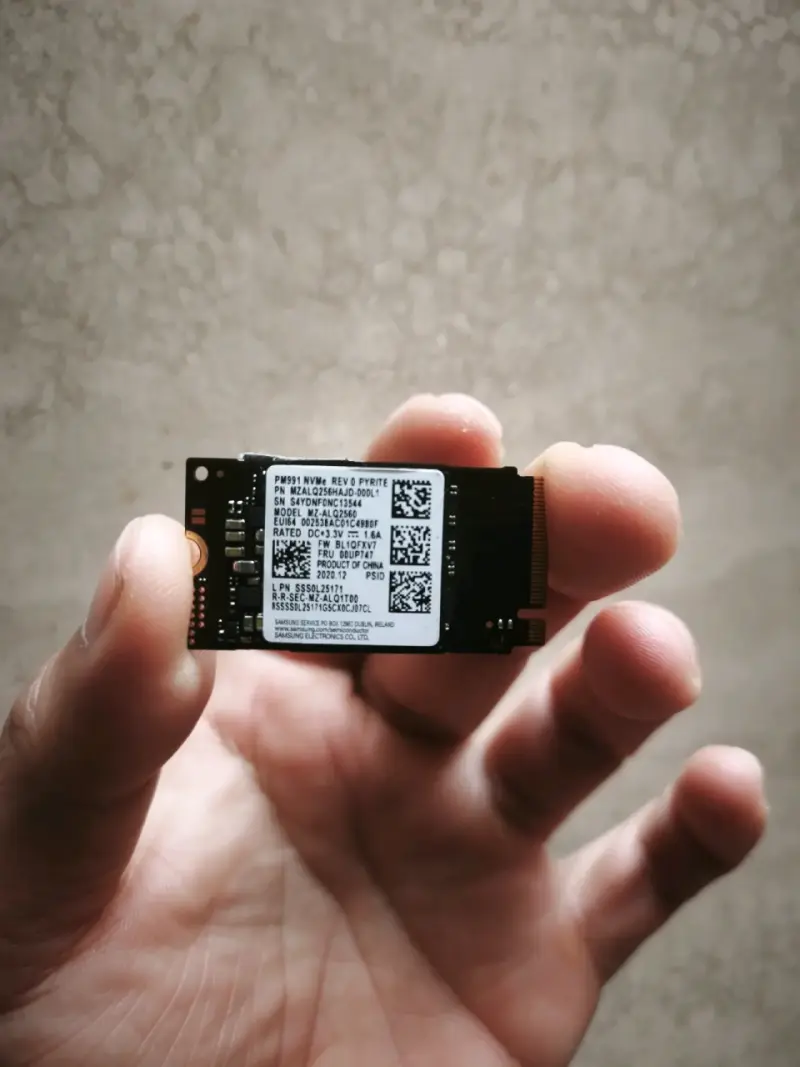 SSD M.2 NVMe 256GB Samsung - 2