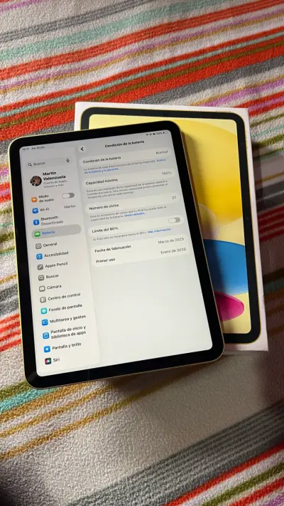 iPad A16 de 256 GB AMARILLO - miniatura 1