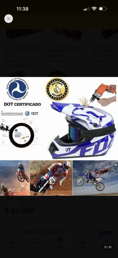 Casco FOX - miniatura 3