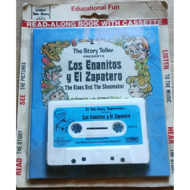 Dos cuentos en Cassette Story Teller, vintage. - 2