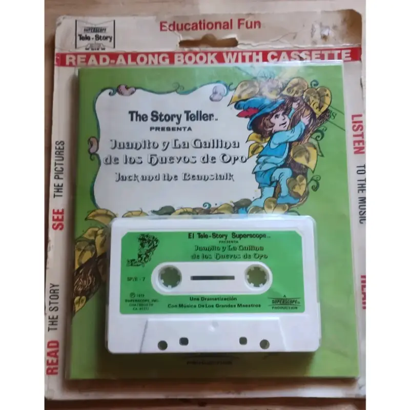 Dos cuentos en Cassette Story Teller, vintage. - 3