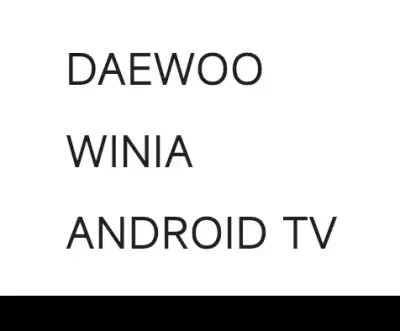 Control remoto  TV Daewoo Winia FULL HD GENÉRICO - miniatura 2