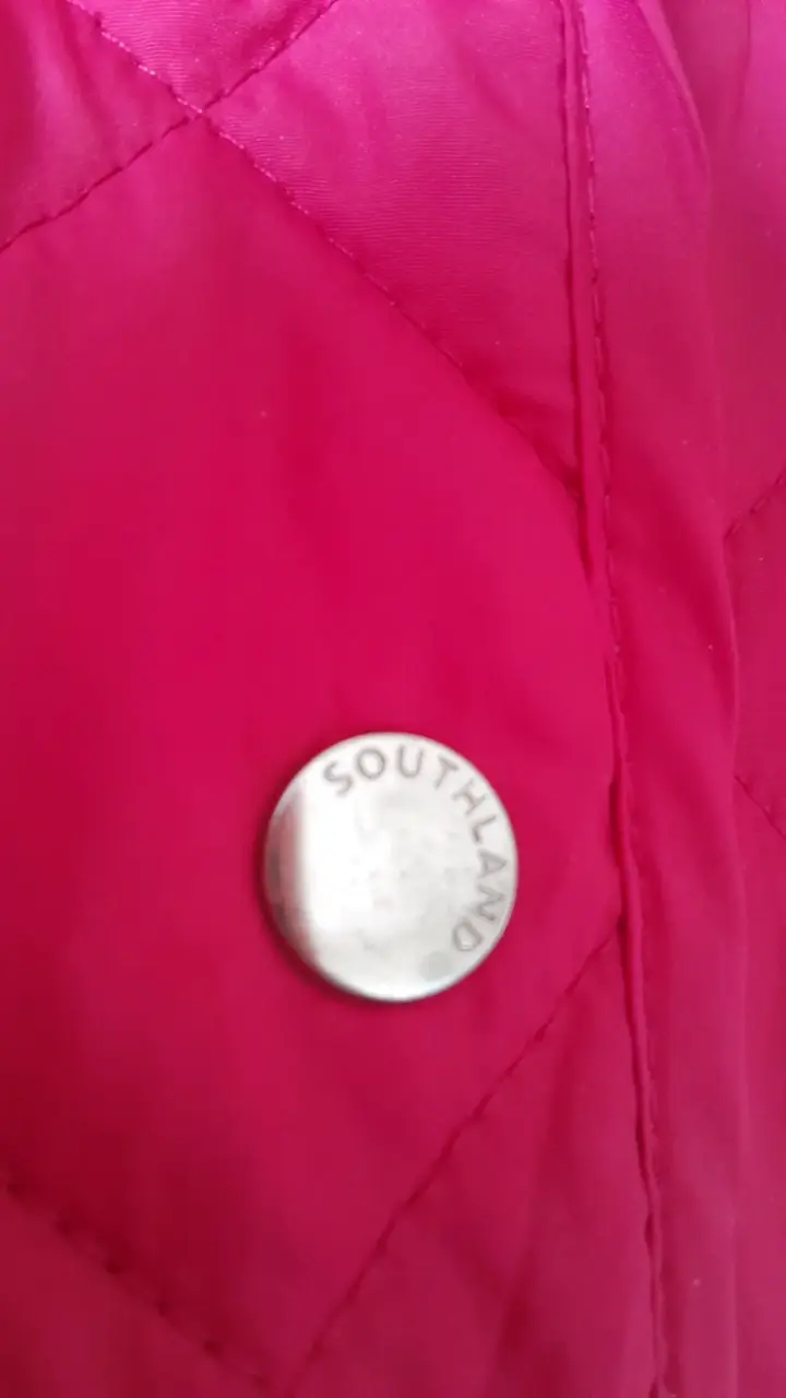 Chaqueta acolchada roja Southland para mujer - 4