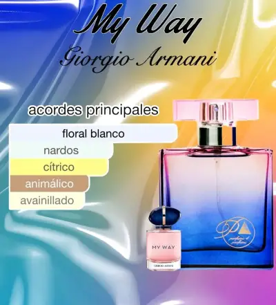 Perfume My Way Giorgio Armani Floral Blanco - miniatura 1