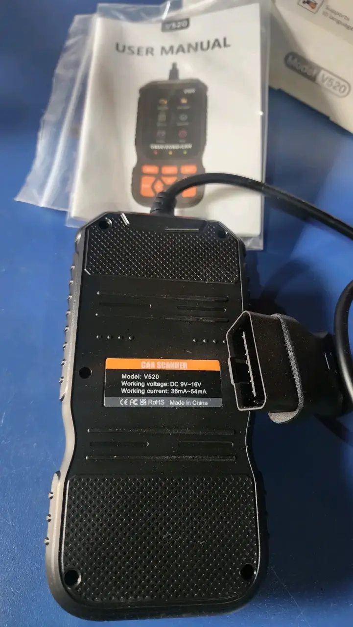 Escáner de Diagnóstico OBDII V520 para Autos - 2
