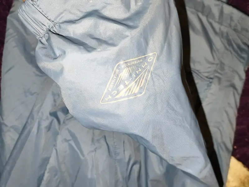 Chaqueta impermeable Columbia azul para hombre - 6