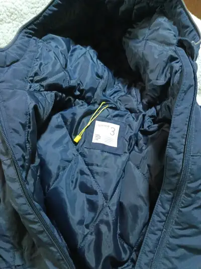 Chaqueta impermeable para niño Technical Mountain azul - miniatura 2