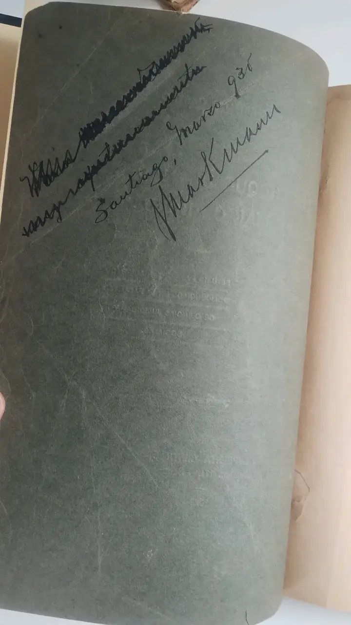 Libro antiguo 'Del Choque de Naves en el Mar o Abordaje' 1928 - 3