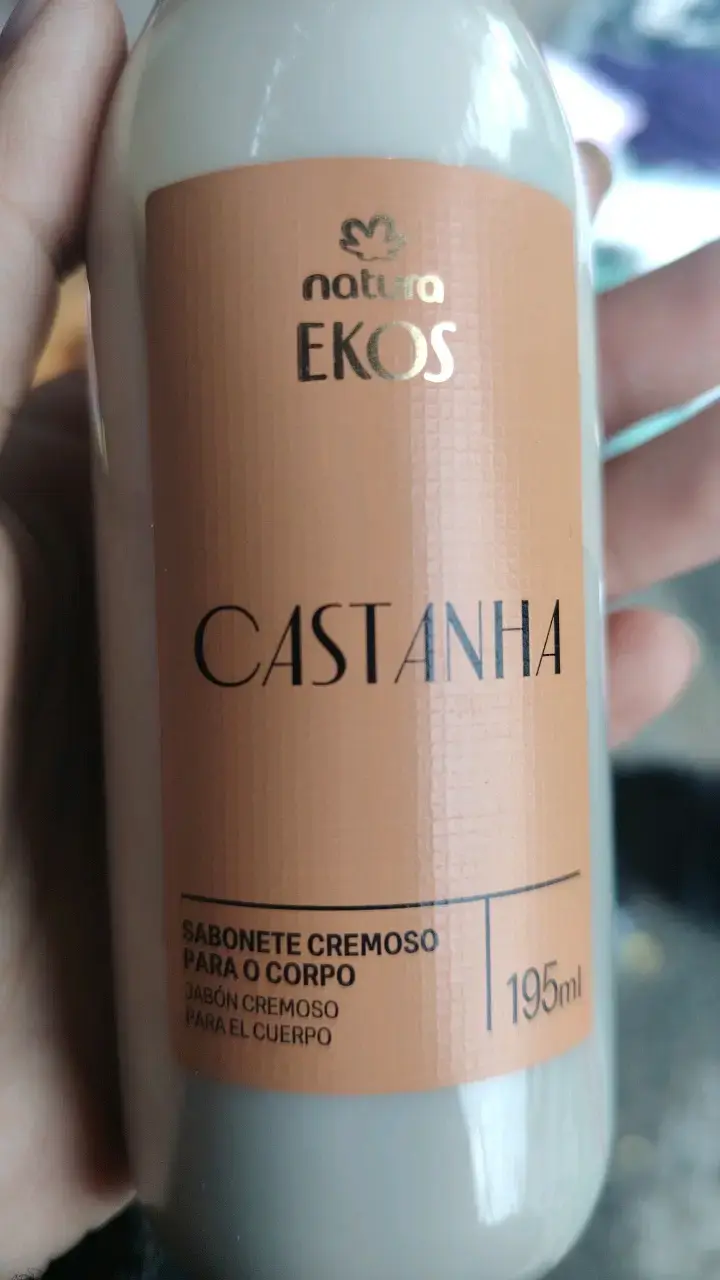Jabón cremoso Natura Ekos Castanha 195ml - 2