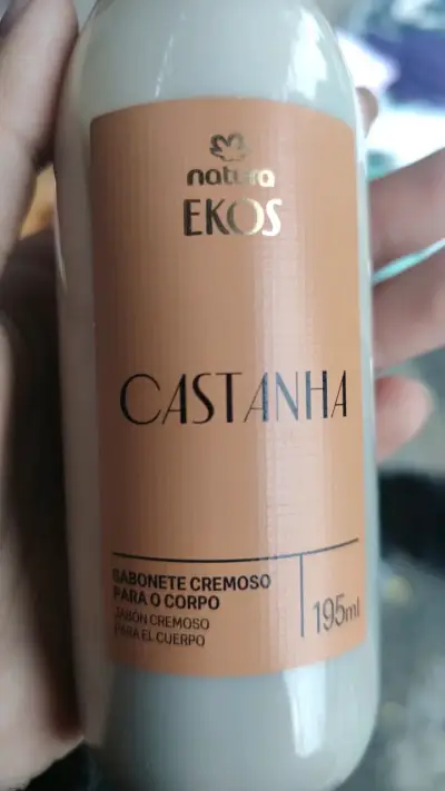 Jabón cremoso Natura Ekos Castanha 195ml - miniatura 2