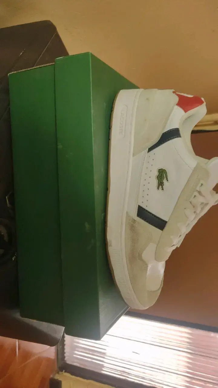 Zapatillas deportivas blancas Lacoste - 1