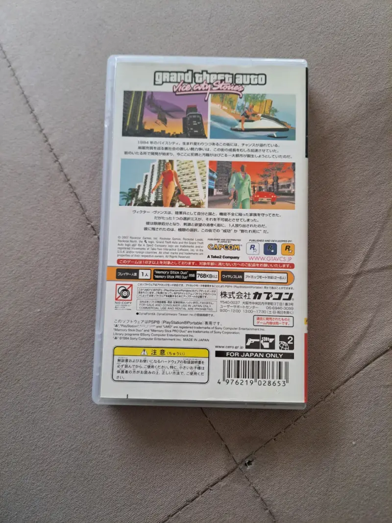 Grand Theft Auto Vice City Stories PSP Japonés - 2