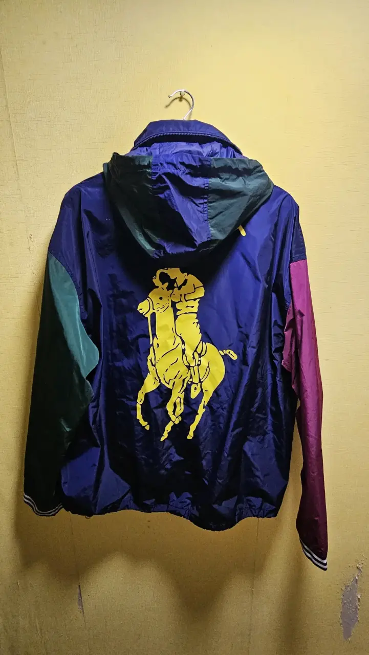 Cortaviento Polo Ralph Lauren USA color block - 3