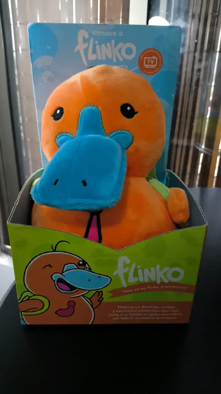 Peluche Flinko con Mochila - 1