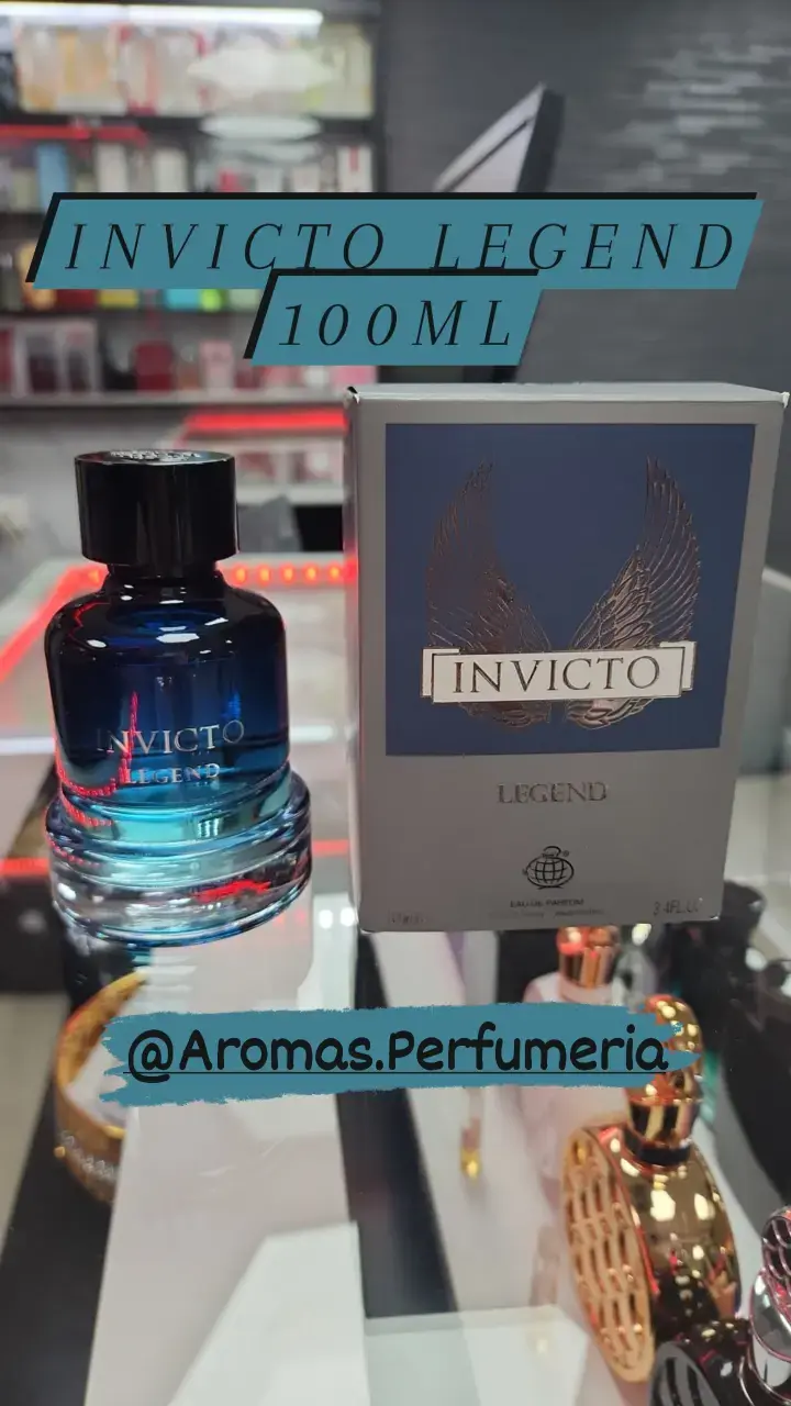 Perfume Invicto Legend 100ml Eau de Parfum - 1