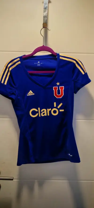 Camiseta Adidas Universidad de Chile Mujer Azul - miniatura 1