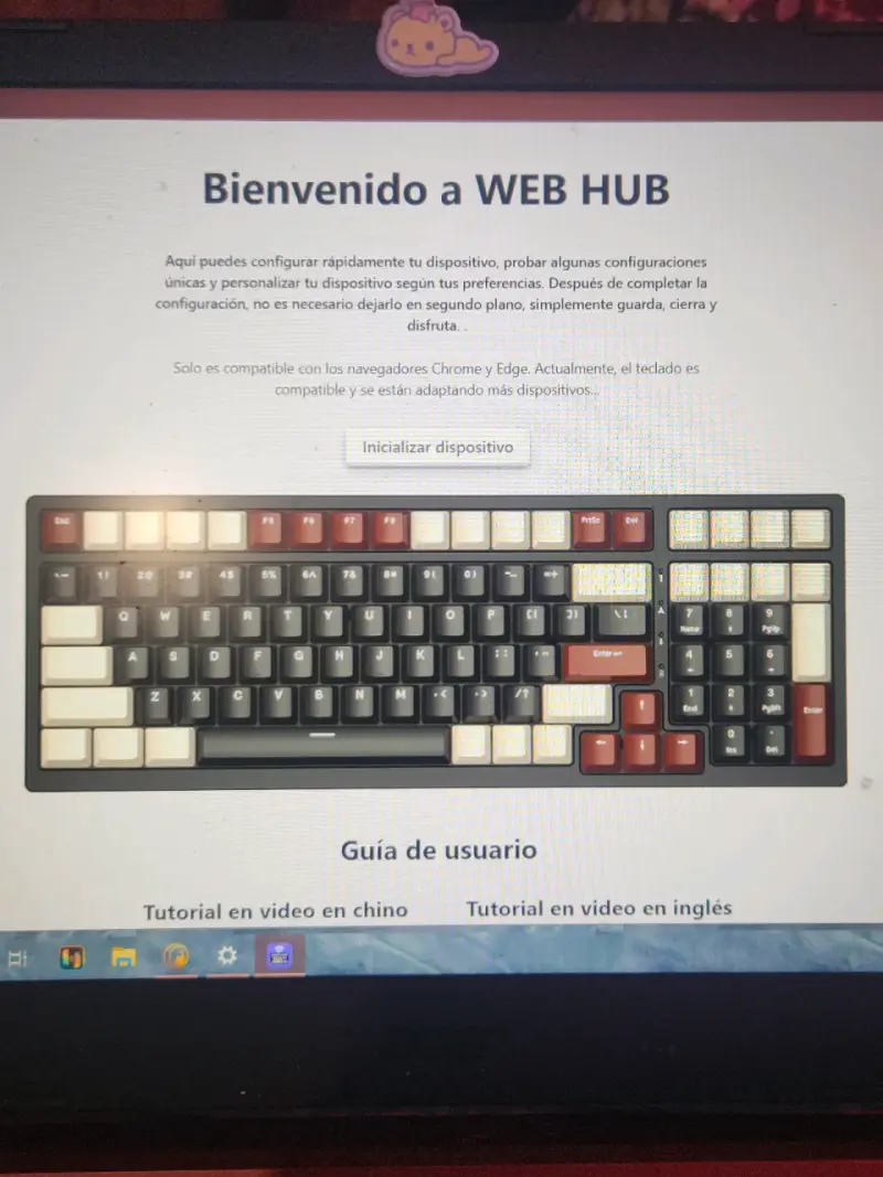 Teclado macro personalizable con perillas RGB - 4