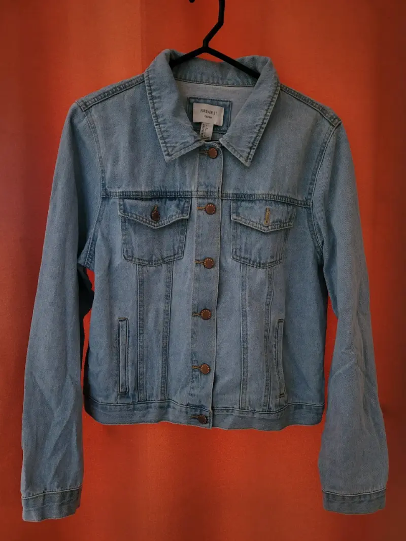 Chaqueta de mezclilla Forever 21 para mujer - 1