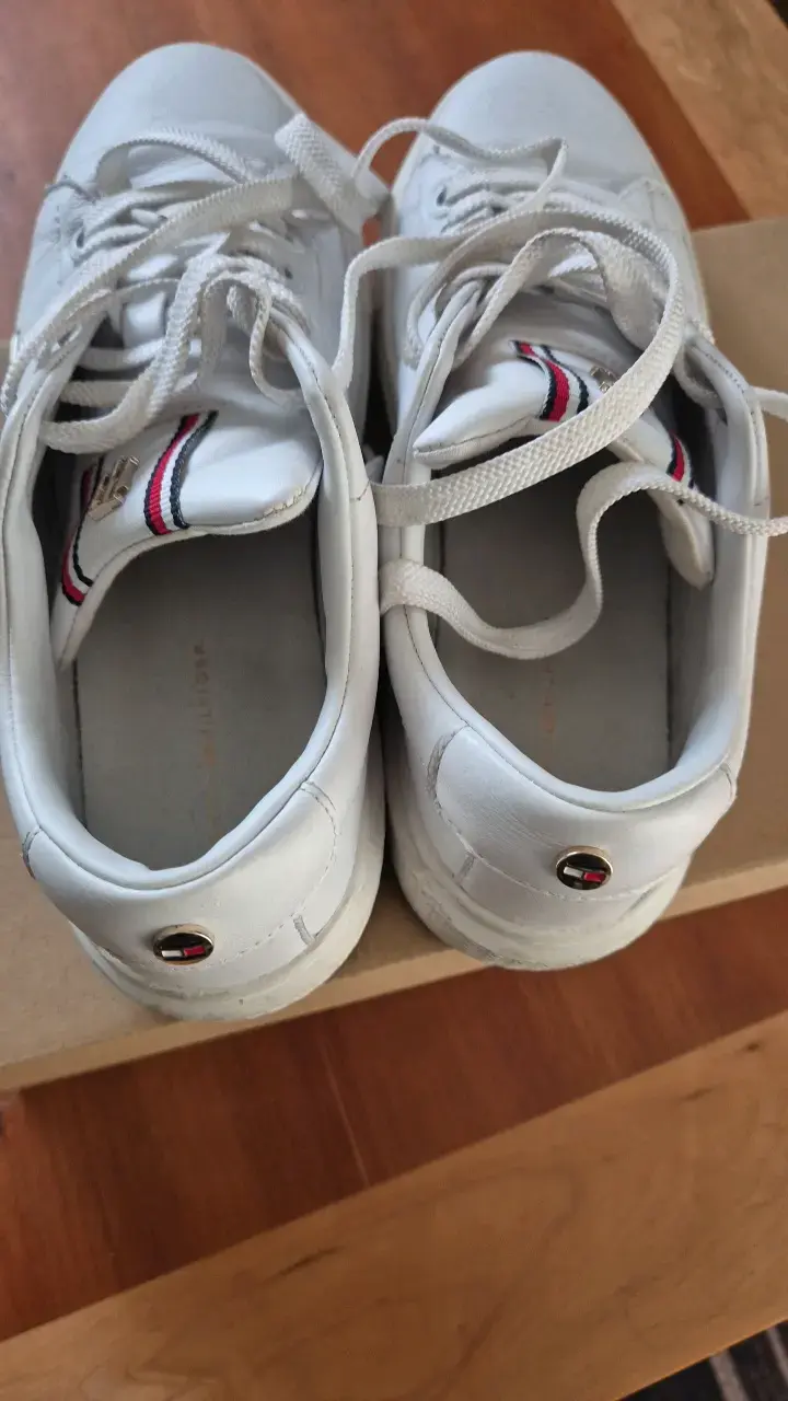 Zapatillas blancas Tommy Hilfiger casuales - 2