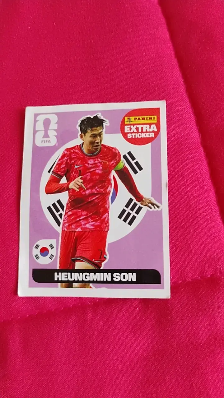 Lámina Panini Extra Sticker Heungmin Son - 1