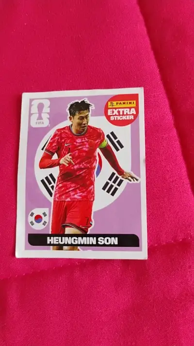 Lámina Panini Extra Sticker Heungmin Son - miniatura 1