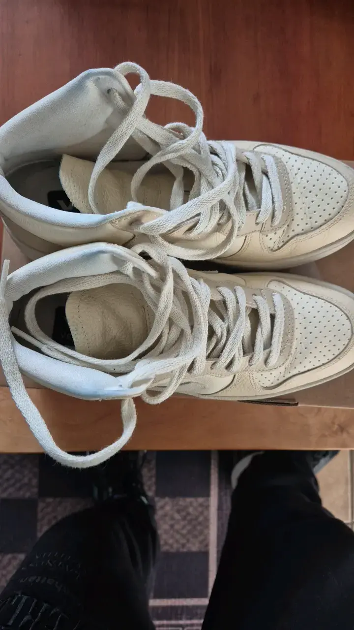 Zapatillas deportivas blancas de cuero - 2