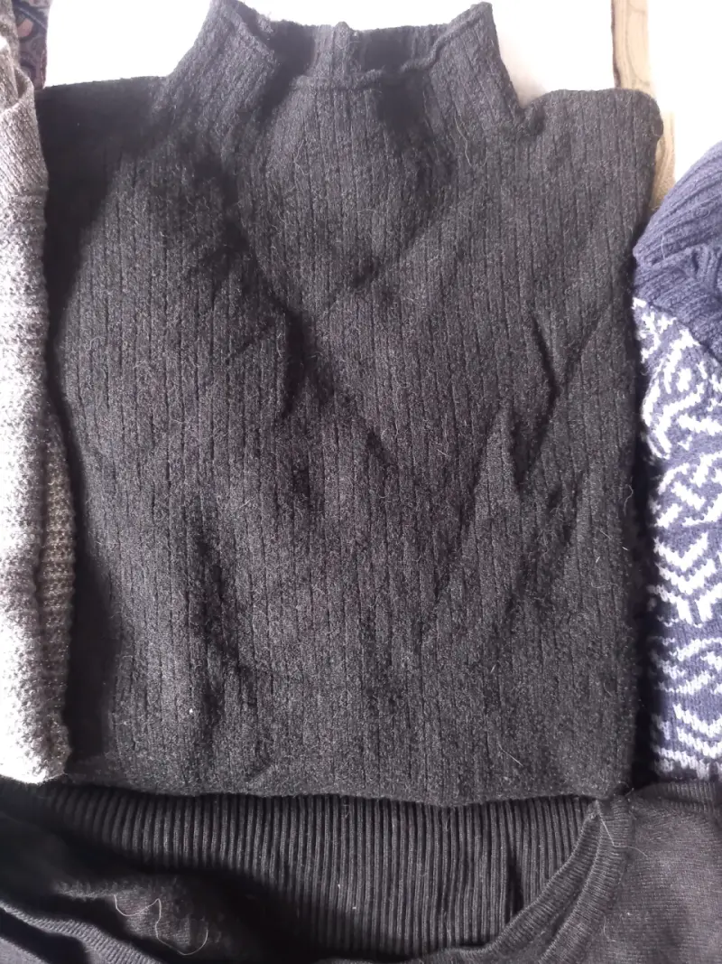 Lote de 10 sweaters chalecos mujer varios colores - 3