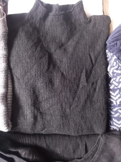 Lote de 10 sweaters chalecos mujer varios colores - miniatura 3