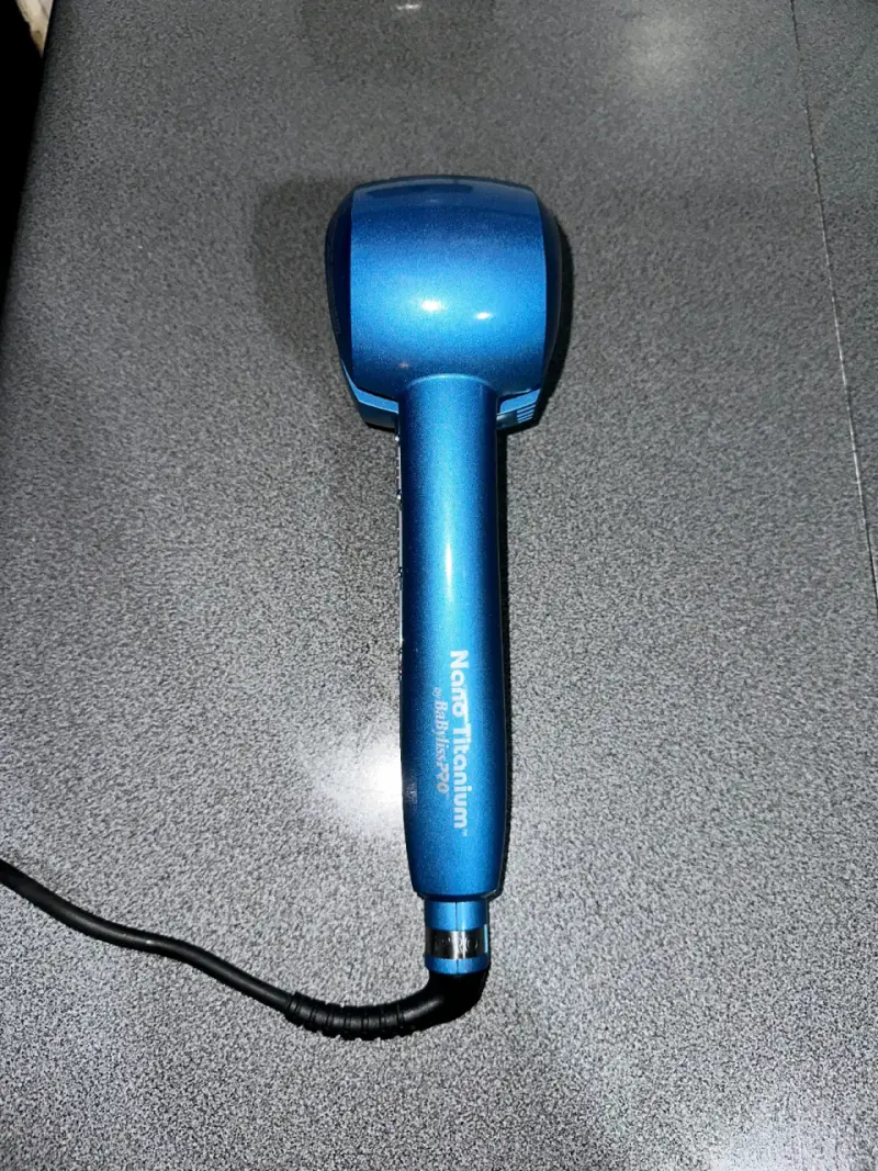 Rizador de Pelo Nano Titanium Babyliss Pro Azul - 1