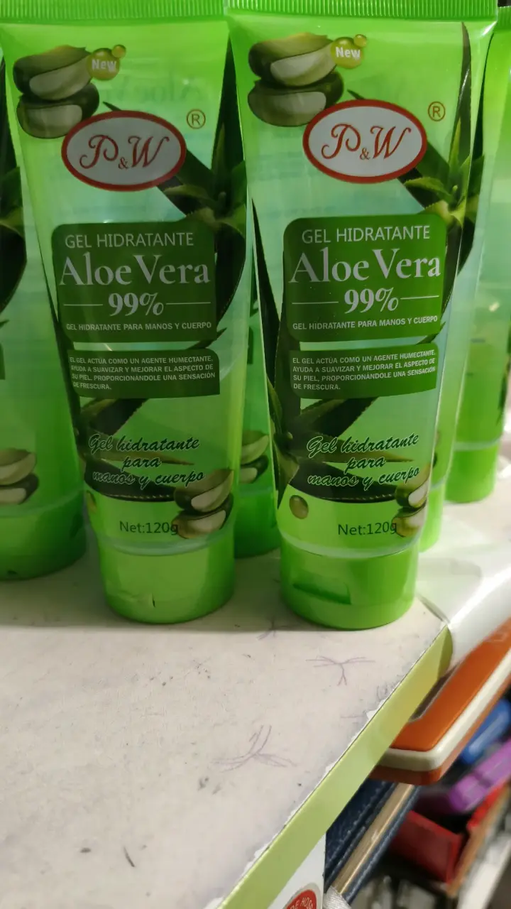 Gel Hidratante Aloe Vera 99% P&W 120g - 3